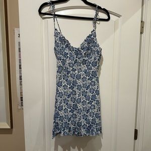 REFORMATION Floral Mini Dress